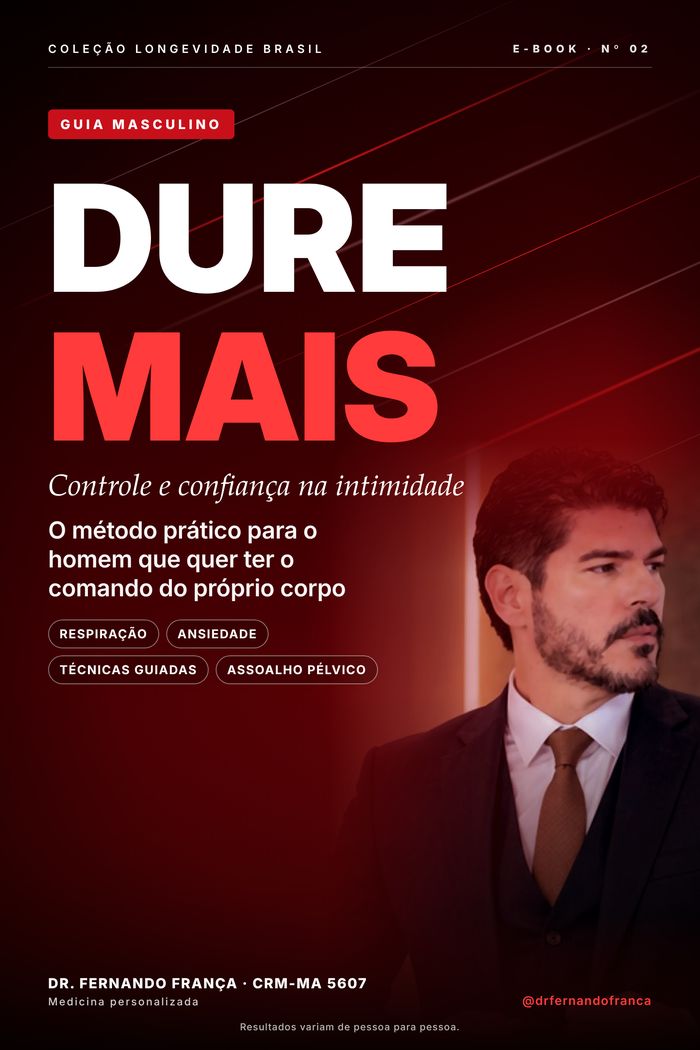 Capa do manual Dure Mais — Dr. Fernando França